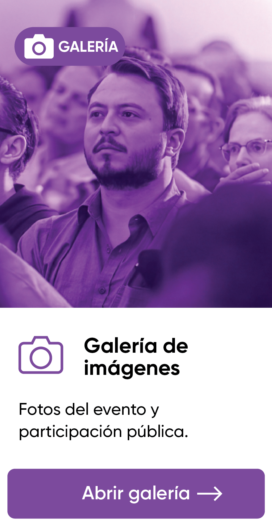 Galería de imágenes: fotos del evento y participación pública